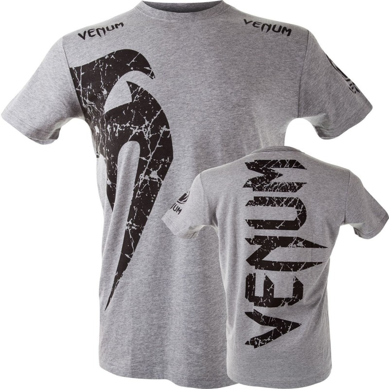 VENUM Giant T-shirt, Grey/Black - Koszulka treningowa
