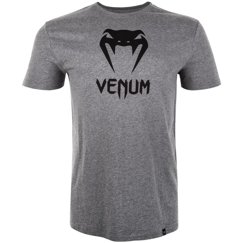 VENUM CLASSIC T-SHIRT - Grey - bawełniana koszulka treningowa męska