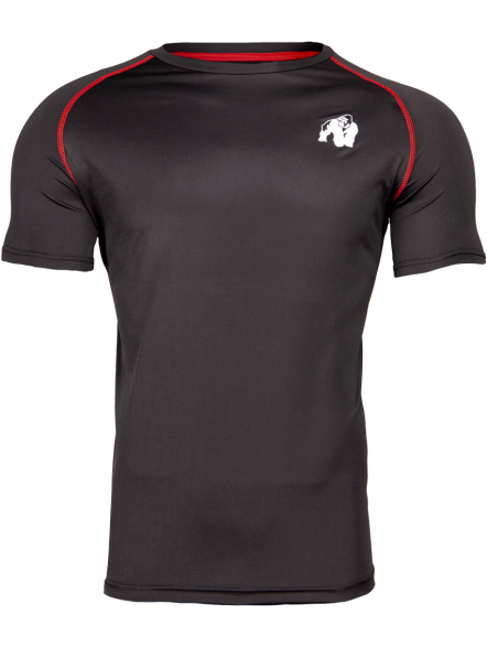 Koszulka Treningowa Szybkoschnąca Performance Black/Red