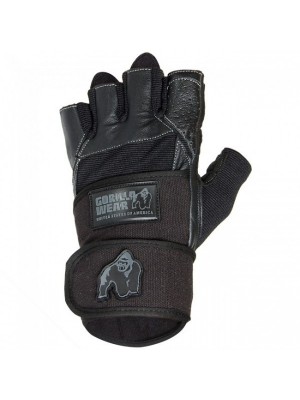 Dallas Wrist Wrap Gloves Black - rękawiczki treningowe Gorilla Wear U.S.A