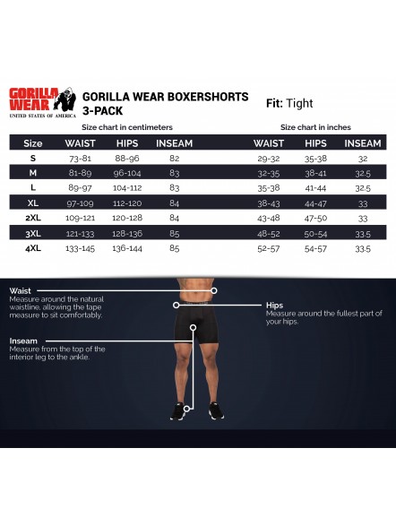 Bokserki męskie 3pak Boxershorts