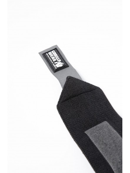 Taśmy wzmacniające nadgarstki Wrist Wraps Basic Black/Gray