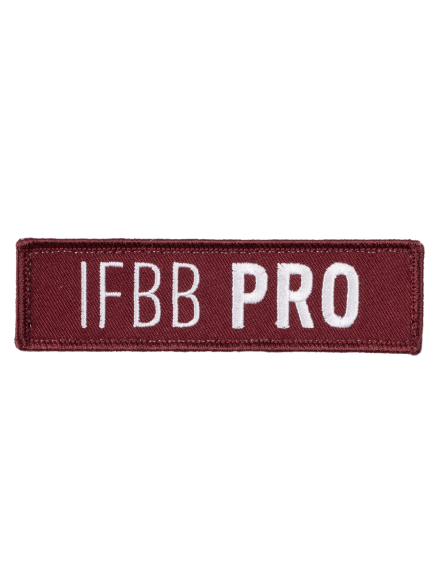 Naszywka/rzep IFBB PRO