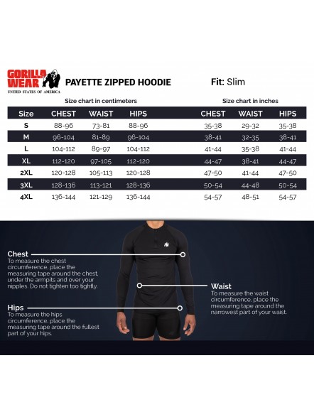 Bluza Rozpinana z Kapturem Męska Payette
