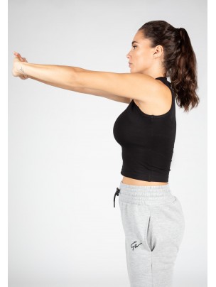 Crop Top Dopasowany Damski...