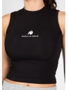 Crop Top Dopasowany Damski Livonia