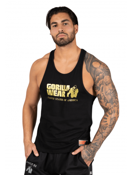 Tank Top Treningowy Bawełniany Męski Classic