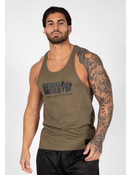 Tank Top Treningowy Bawełniany Męski Classic