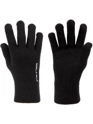 Czarne rękawiczki zimowe Waco