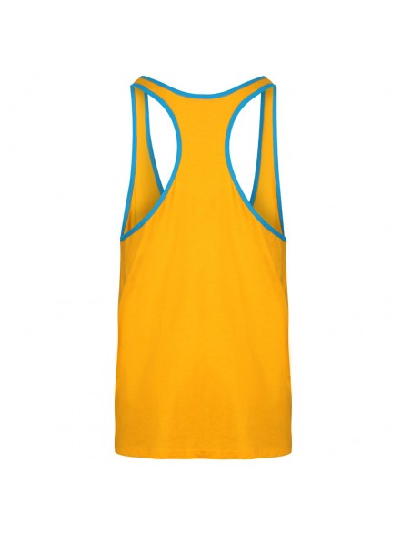 Tank top na siłownie dopasowany męski Muscle Joe Contrast
