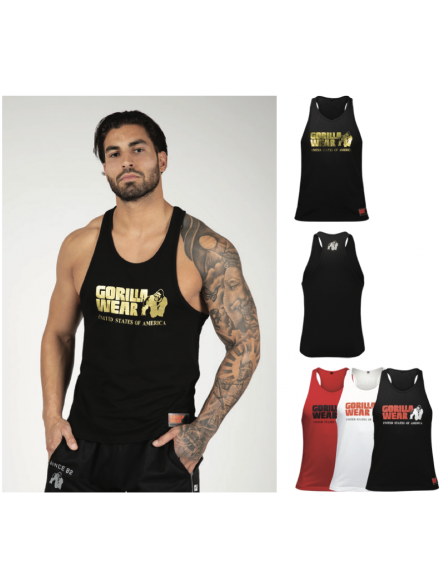 Tank Top Treningowy Bawełniany Męski Classic