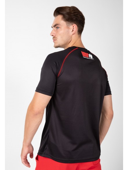 Koszulka Treningowa Szybkoschnąca Performance Black/Red