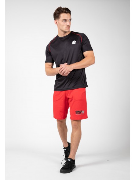 Koszulka Treningowa Szybkoschnąca Performance Black/Red