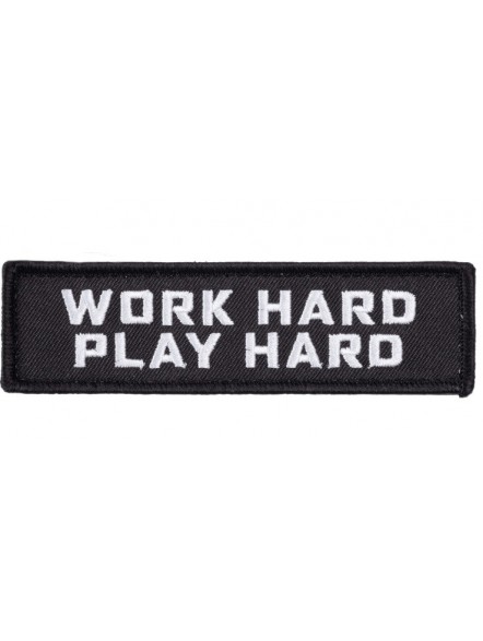 GASP Embroidered Patch - naszywka/rzep WORK HARD