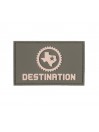 Gumowa naszywka/rzep Destination