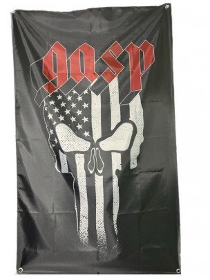 Flaga Skull GASP