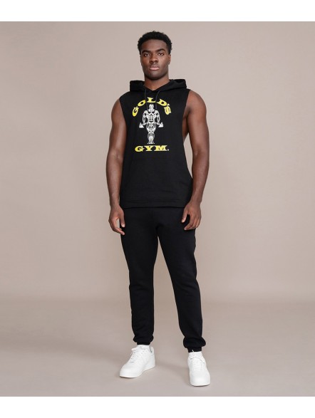 Bezrękawnik treningowy z kapturem Muscle Joe