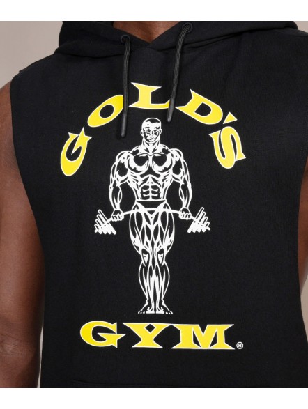 Bezrękawnik treningowy z kapturem Muscle Joe