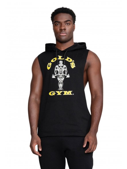 Bezrękawnik treningowy z kapturem Muscle Joe
