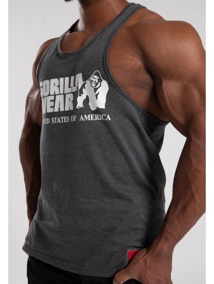 Tank Top Treningowy Bawełniany Męski Classic