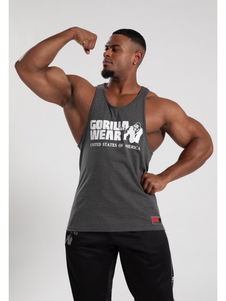 Tank Top Treningowy Bawełniany Męski Classic
