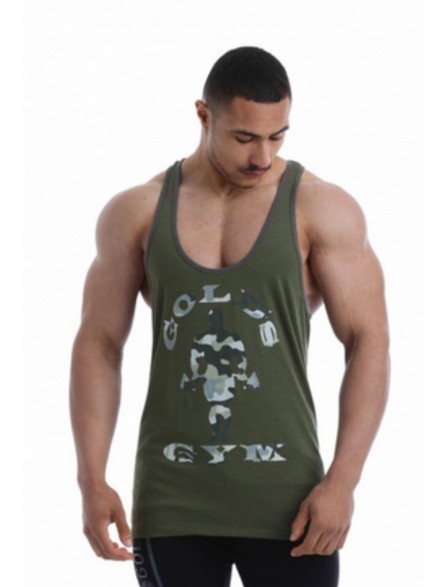 Tank top na siłownię męski Camo Joe Printed Vest