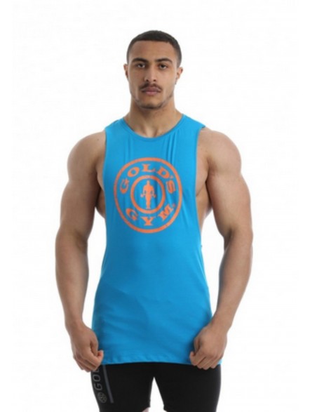 Tank top męski na siłownię dopasowany Drop Armhole Vest