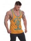 Tank top na siłownie dopasowany męski Muscle Joe Contrast