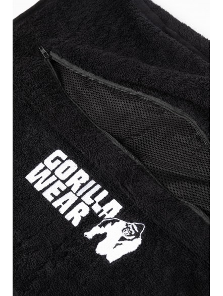 Ręcznik na siłownie z kieszenią na zamek błyskawiczny Zip Pocket Gym Towel