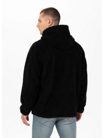Bluza męska z kapturem czarna Aragon