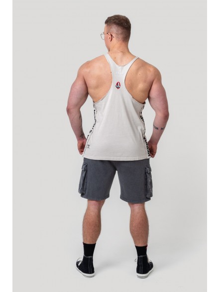 Tank top treningowy stringer NEBBIA x Olympia No. 3 Golden Age 791