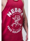 Tank top treningowy stringer NEBBIA x Olympia No. 3 Golden Age 791