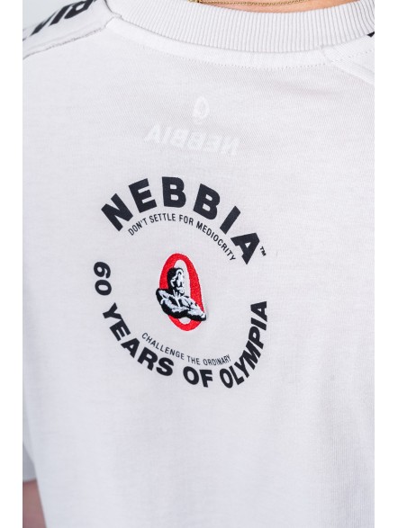 Koszulka treningowa oversize NEBBIA x Olympia No.3 Golden Age 790