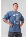 Koszulka treningowa oversize NEBBIA x Olympia No.3 Golden Age 790
