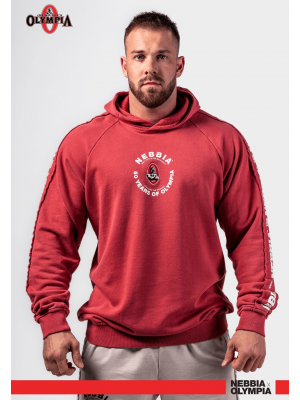 Bluza męska z kapturem NEBBIA x Olympia No.3 Heritage 793