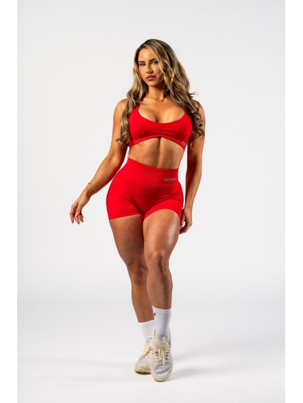 Damskie szorty treningowe bezszwowe push-up No. 304