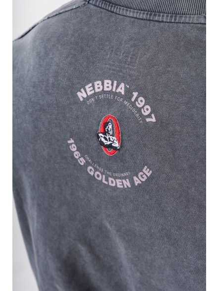 Koszulka treningowa oversize NEBBIA x Olympia No.3 Golden Age 790