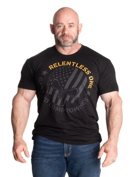 Koszulka treningowa męska z motywem czaszki Relentless One