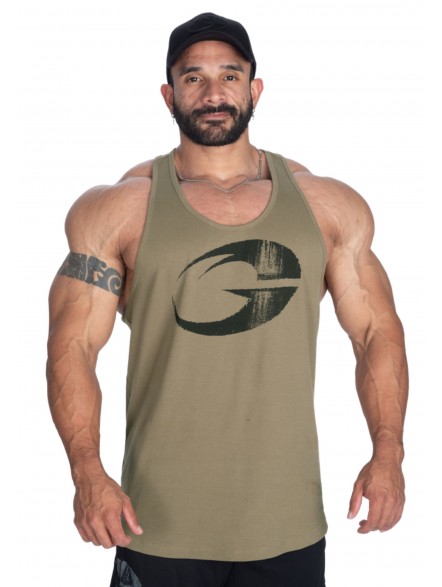 Tank top treningowy męski Ribbed Essential T-back