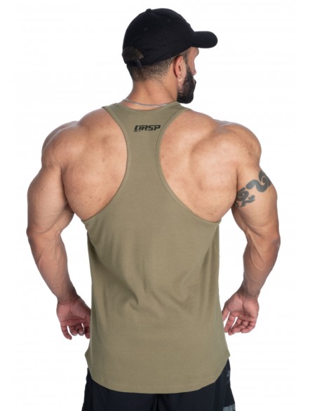 Tank top treningowy męski Ribbed Essential T-back