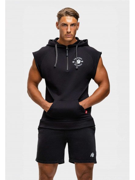 Bezrękawnik treningowy z kapturem Huntley S/L Hoodie