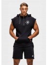 Bezrękawnik treningowy z kapturem Huntley S/L Hoodie