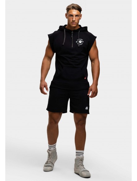 Bezrękawnik treningowy z kapturem Huntley S/L Hoodie