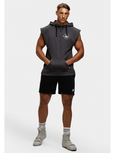 Bezrękawnik treningowy z kapturem Huntley S/L Hoodie