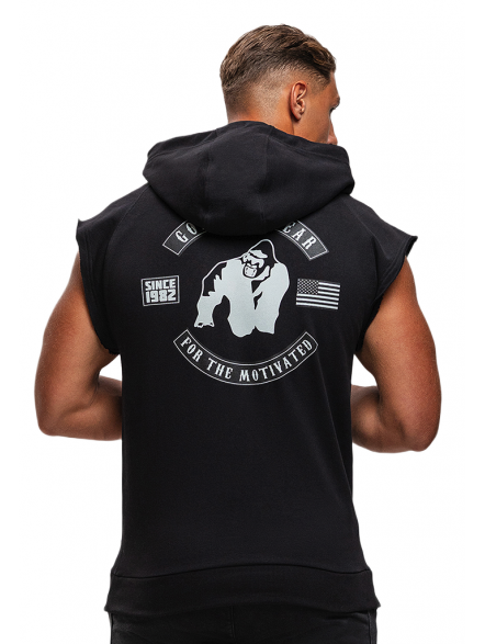 Bezrękawnik treningowy z kapturem Huntley S/L Hoodie