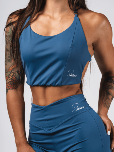 Damski top sportowy Deni x NEBBIA No. 309