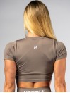 Damski crop top bezszwowy POWER No. 891