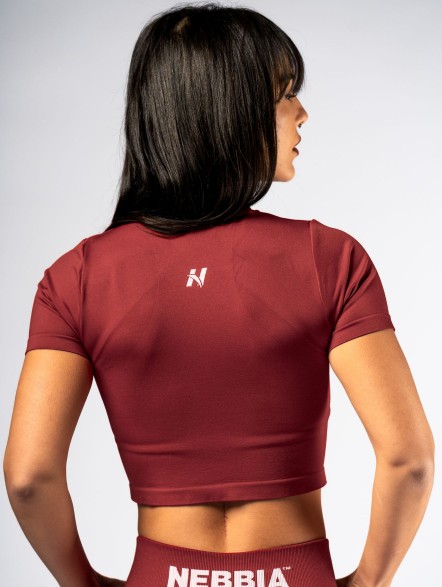 Damski crop top bezszwowy POWER No. 891