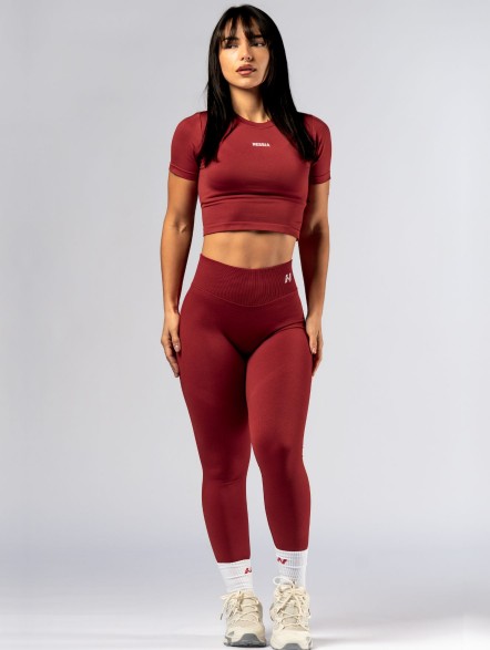 Damski crop top bezszwowy POWER No. 891