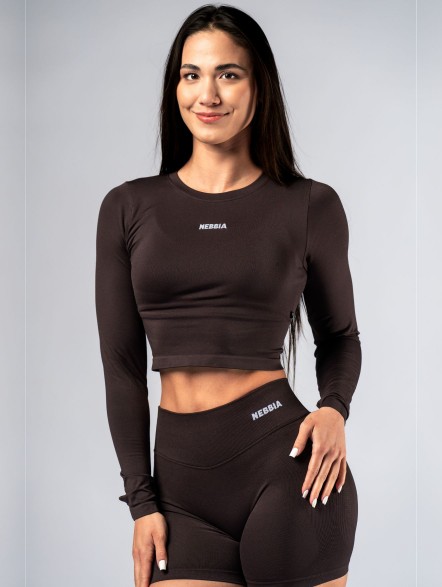Damski longsleeve bezszwowy POWER No. 892
